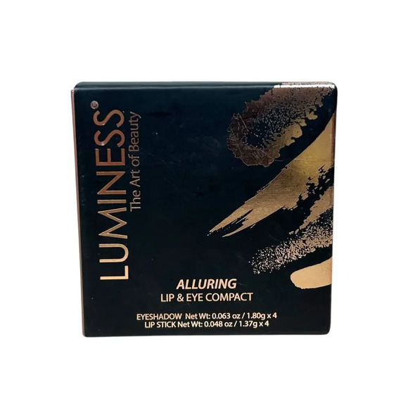 NWT Luminess Alluring Eye & Lip Compact Makeup New In Box Cosmetics Beauty MUA - Picture 2 of 5